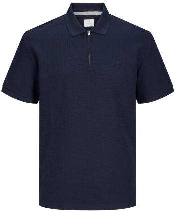 Jack&Jones Pánske polo tričko JPRCCJOHNNY Standard Fit 12255578 Night Sky S