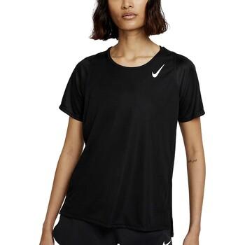 Nike  Tričká s krátkym rukávom CAMISETA MUJER  DRI-FIT RACE DD5927  Čierna
