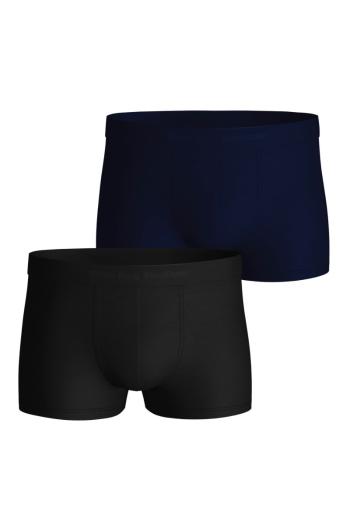Modro-čierne boxerky Tencel Trunk - dvojbalenie