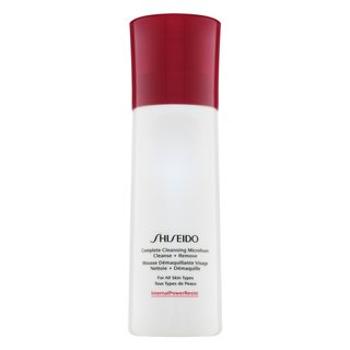 Shiseido Complete Cleansing Microfoam čistiaca pena 2 v 1 s hydratačným účinkom 180 ml