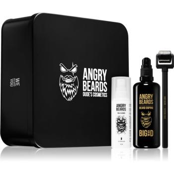 Angry Beards Dude's Cosmetics darčeková sada na bradu pre mužov