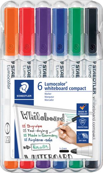 Staedtler 341 WP6 Lumocolor popisovač na biele tabule triedená (nie je možný výber farieb)