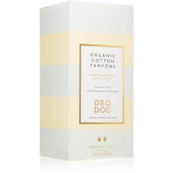 DeoDoc Organic Cotton Tampons Regular Flow tampóny 16 ks