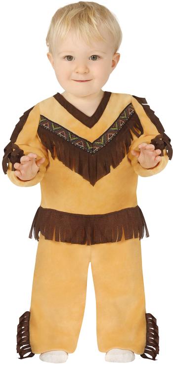 Guirca Detský kostým pre najmenších - Indián Veľkosť najmenší: 12 - 18 mesiacov