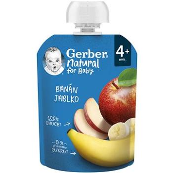 GERBER Natural kapsička banán a jablko 90 g (8445290256607)