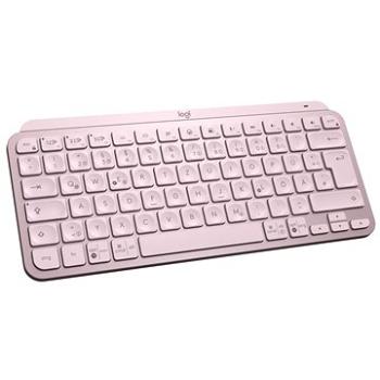 Logitech MX Keys Mini Minimalist Wireless Illuminated Keyboard, Rose – DE (920-010481)