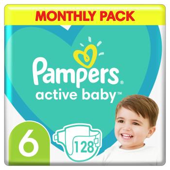 Pampers Active Baby S6, 13-18 kg 128 ks
