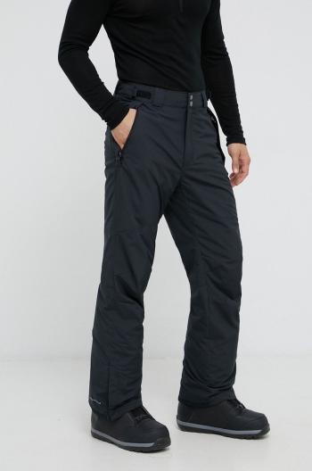 Snowboardové nohavice Columbia pánske, čierna farba