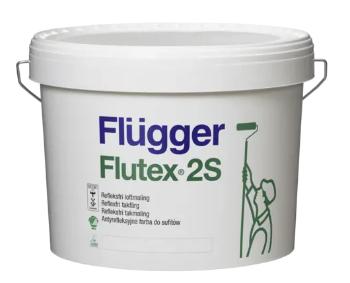 FLUTEX S2 - Antireflexná vinylová farba biela 3 L