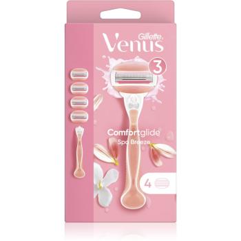 Gillette Venus ComfortGlide Spa Breeze dámsky holiaci strojček náhradné čepieľky 4 ks 1 ks