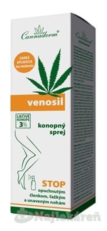 Cannaderm Venosil konopný sprej na unavené nohy 150 ml