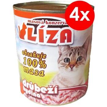 LÍZA 800 g hydinová, 4 ks (8594025083886)