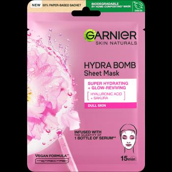 GARNIER Skin Naturals textilná maska s výťažkom zo sakury 28 g