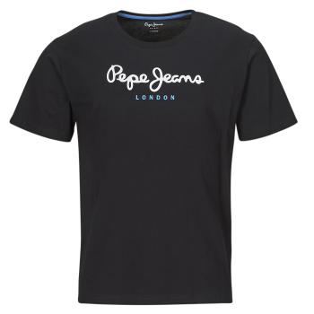 Pepe jeans  EGGO N  Tričká s krátkym rukávom Čierna