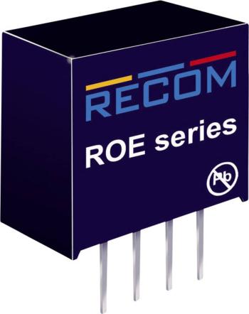 RECOM ROE-0505S DC / DC menič napätia, DPS 5 V/DC 5 V/DC 200 mA 1 W Počet výstupov: 1 x