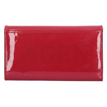 Lagen Dámska peňaženka kožená 50042 Červená