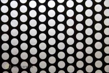 Oracover 41-071-091-002 nažehlovacia fólia Fun 1 (d x š) 2 m x 60 cm čierna, strieborná