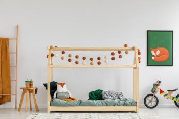 Detská posteľ Ourbaby Mila prírodná 160x70 cm