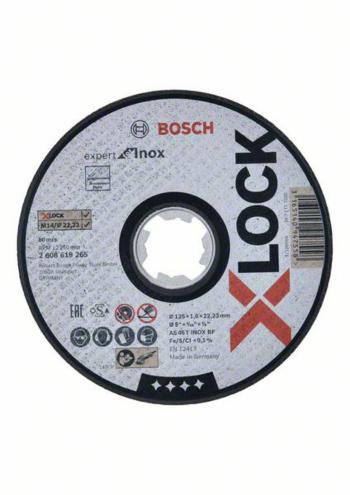 Bosch Accessories  2608619265 rezný kotúč rovný  125 mm 22.23 mm 1 ks