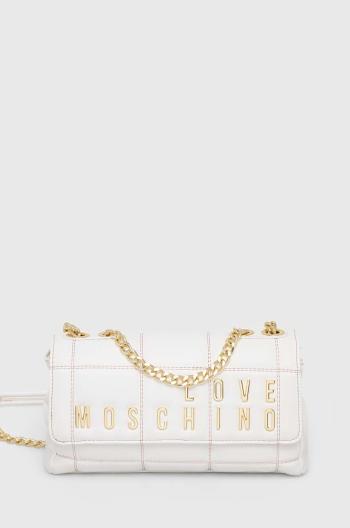 Kabelka Love Moschino biela farba