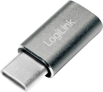 LogiLink USB 2.0 adaptér [1x USB-C ™ zástrčka - 1x micro USB 2.0 zásuvka B] AU0041