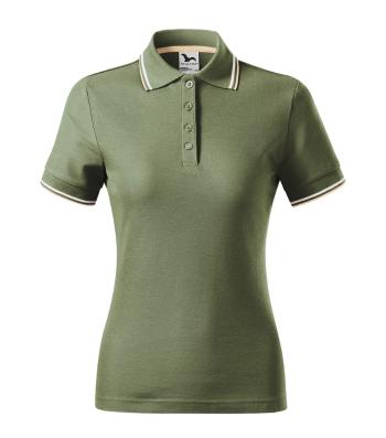 MALFINI Dámska polokošeľa Focus - Khaki | XS