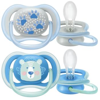 Philips AVENT Cumlík Ultra air pastel 6-18m chlapec 2 ks