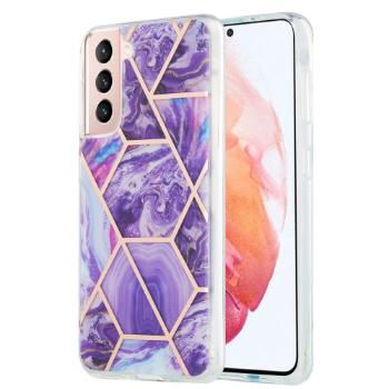 GEOMETRIC ART Kryt Samsung Galaxy S21 5G PURPLE