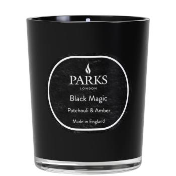 Sviečka s vôňou pačuli a jantáru Parks Candles London Black Magic, doba horenia 45 h