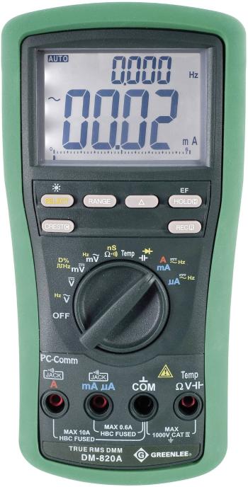 Greenlee DM-820A ručný multimeter  digitálne/y  CAT IV 1000 V Displej (counts): 10000