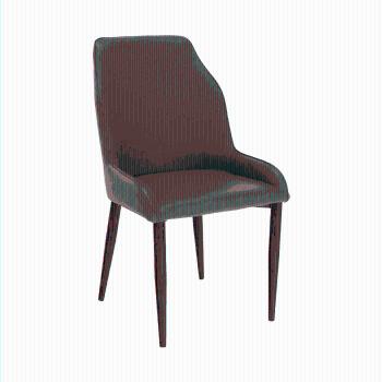 Jedálenská stolička, hnedá, IMPERIA P1, poškodený tovar