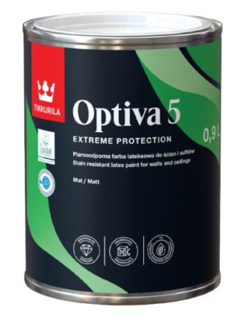 OPTIVA 5 MATT - Umývateľná farba s matným efektom TVT N388 - wasabi 9 l
