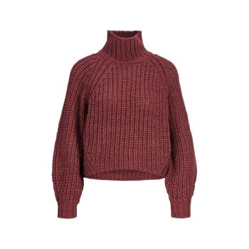 Jjxx  Knit Kelvy L/S - Cabernet  Svetre Bordová