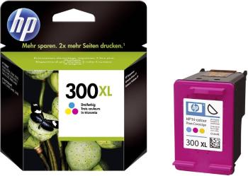 HP 300 XL Ink cartridge  originál zelenomodrá, purpurová, žltá CC644EE náplň do tlačiarne