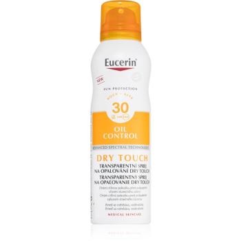 Eucerin Sun Protection transparentný sprej na opaľovanie 30 ml