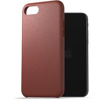 AlzaGuard Genuine Leather Case na iPhone 7/8/SE 2020/SE 2022 hnedý (AGD-GLC0011C)