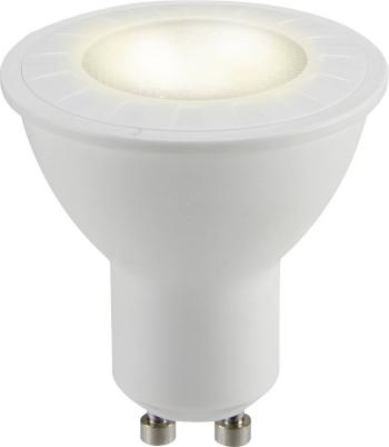 Sygonix 1364920 LED  En.trieda 2021 A + (A ++ - E) GU10 klasická žiarovka 4.8 W = 50 W teplá biela (Ø x d) 50 mm x 54 mm