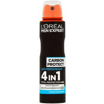 ĽORÉAL PARIS Men Expert Carbon Protect 4 in 1 Antiperspirant 150 ml (3600522107385)