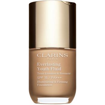 Clarins Everlasting Youth Fluid rozjasňujúci make-up SPF 15 odtieň 111 Toffe 30 ml