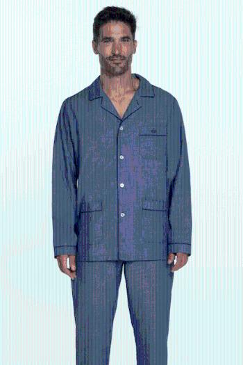 GUASCH Pánske pyžamo ENRICO Tmavo modrá XL