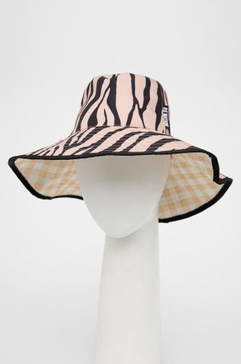Obojstranný klobúk P.E Nation béžová farba, bavlnený