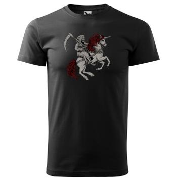 Tričko Gothic unicorn (Veľkosť: 4XL, Typ: pre mužov)