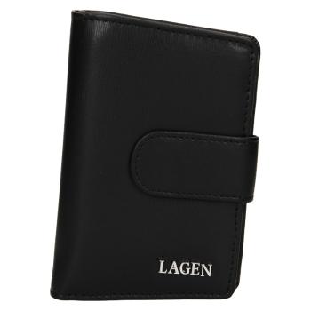 Lagen Dámska peňaženka kožená 50313 Čierna