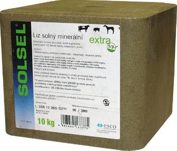 SOLSEL minerálny liz UNI bez medi pre hovädzí dobytok, kone, kozy a ovce 10kg