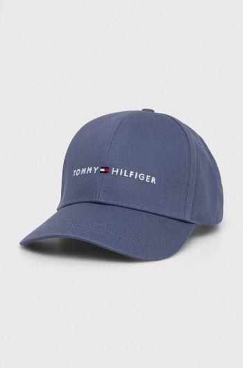 Bavlnená šiltovka Tommy Hilfiger s nášivkou