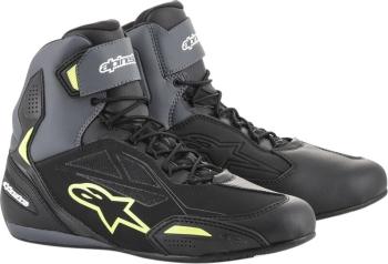 Alpinestars Faster-3 Drystar Shoes Black/Gray/Yellow Fluo 41 Topánky