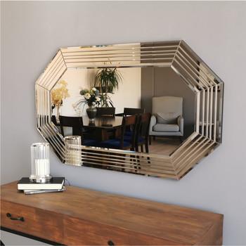 Decortie  Zrkadlá Mirror - A313Y  Zlatá