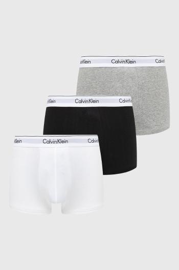 Boxerky Calvin Klein Underwear pánske, šedá farba, 000NB2380A