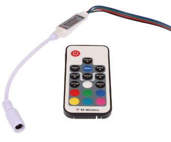 T-LED RGB mini RF ovládač 063322