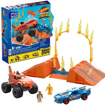 Mega Construx Hot Wheels Monster Trucks Zrážka s tiger shark (194735102747)